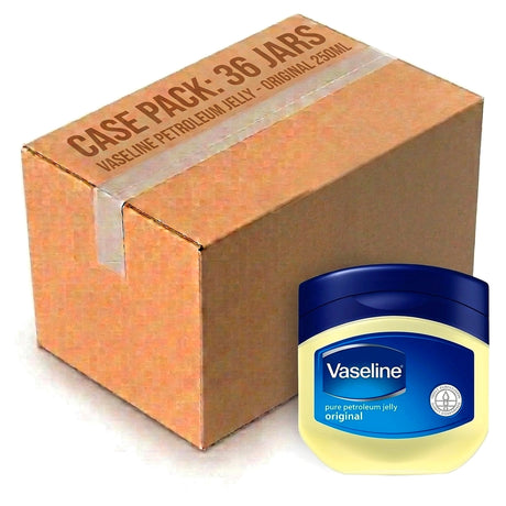 Vaseline Petroleum Jelly - Original 250ml (Case of 36)