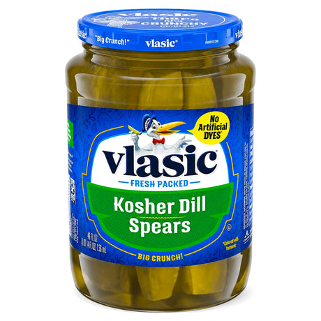 Vlasic Kosher Dill Spears 710ML