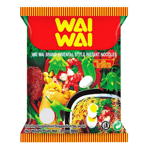 Wai Wai Instant Noodles Oriental Original Flavour 60G