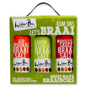 Walker Bay Gift Set - Braai (3 X Shakers) 400G