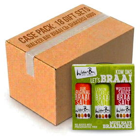 Walker Bay Gift Set - Braai (3 X Shakers) 400G (Case of 18)