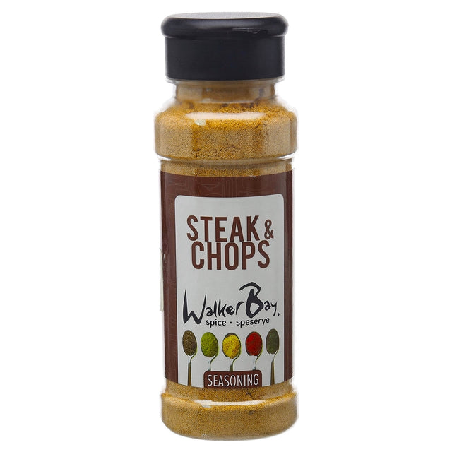 Walker Bay Shakers - Plastic Steak & Chops Seasoning 120G