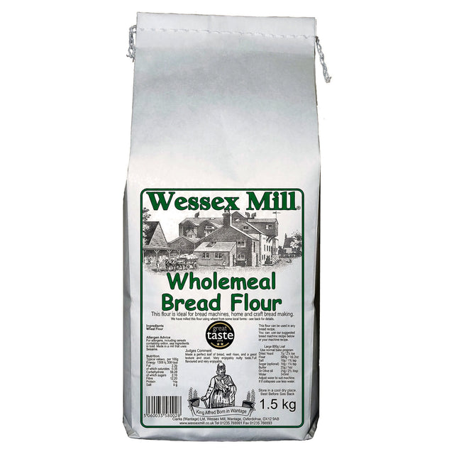 Wessex Mill Wholemeal Bread Flour 1.5KG
