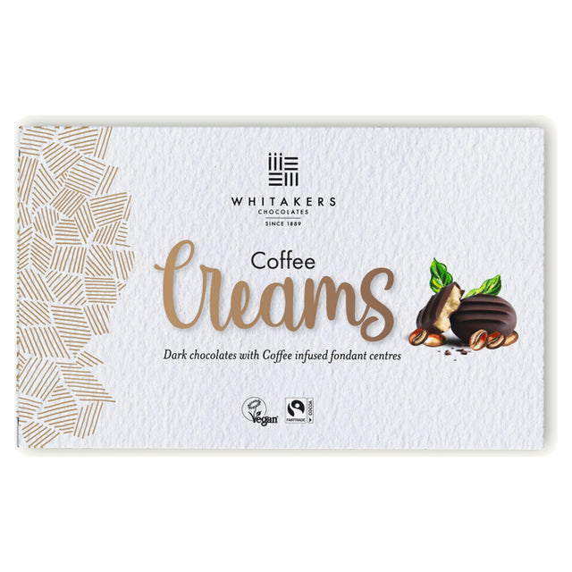 Whitakers Dark Chocolate Coffee Fondant Creams 150G