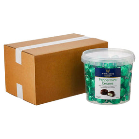 Whitakers Dark Chocolate Mint Fondant Creams 1KG (Case of 6)