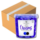 Whitakers Dark Chocolate Violet Fondant Creams 1KG (Case of 6)