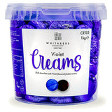 Whitakers Dark Chocolate Violet Fondant Creams 1KG