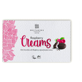 Whitakers Raspberry Fondant Creams 150G