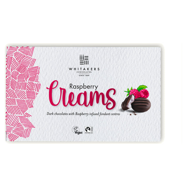 Whitakers Raspberry Fondant Creams 150G