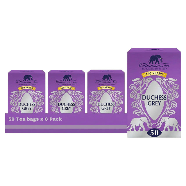 Williamson Tea Duchess Grey 50 Teabags (Case of 6)