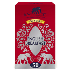 Williamson Tea English Breakfast 50 Teabags
