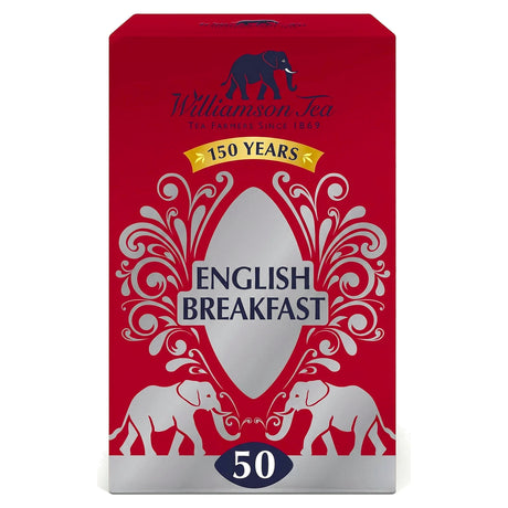 Williamson Tea English Breakfast 50 Teabags