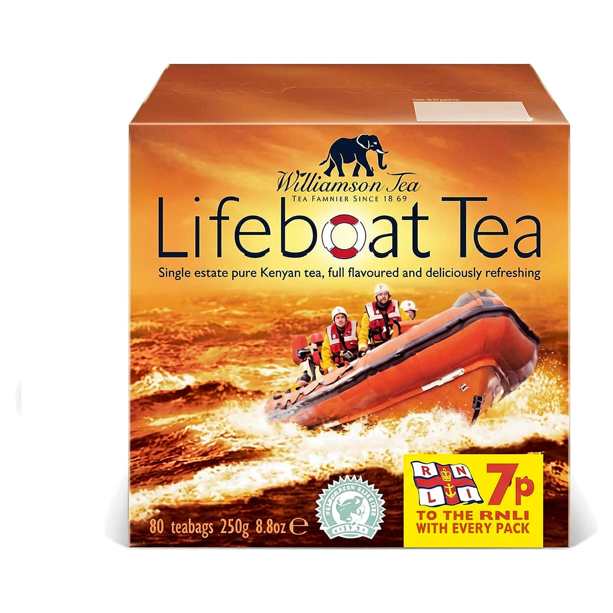 Williamson Tea Lifeboat Tea 80 Teabags