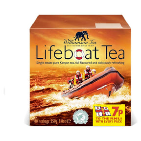 Williamson Tea Lifeboat Tea 80 Teabags