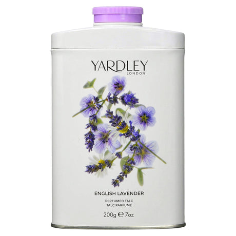 Yardley English Lavender Talc Tin 200G