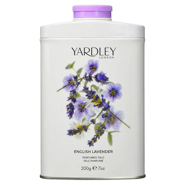 Yardley English Lavender Talc Tin 200G