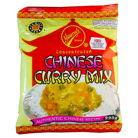 Yeung's Genuine Chinese Curry Mix Pack 220G