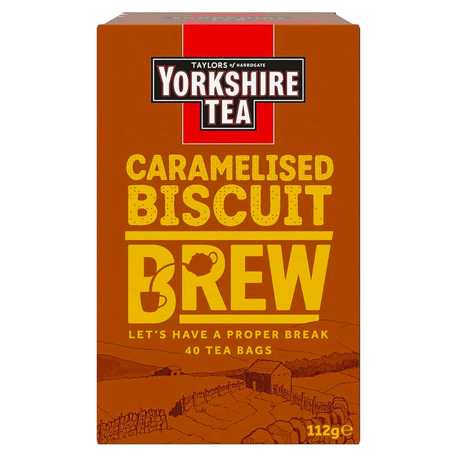 Yorkshire Tea Caramelised Biscuit Brew 40s