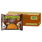 YumYum Beef Flavour Noodles 60G (Case of 10)