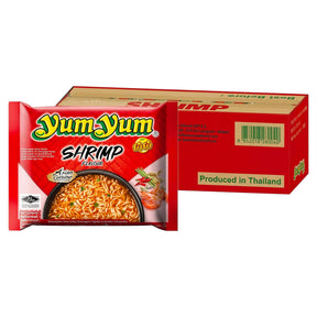 YumYum Shrimp Flavour Noodles 60G (Case of 10)