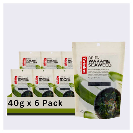 Yutaka Dried Wakame Seaweed 40G (Case of 6)