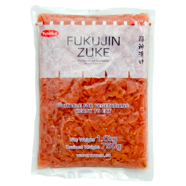 Yutaka Fukujinzuke Pickled Mix Vegetable 1KG