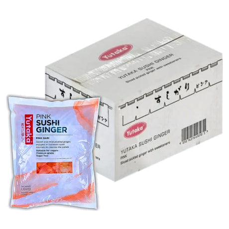 Yutaka Sushi Ginger Pink 1.6KG (Case of 10)