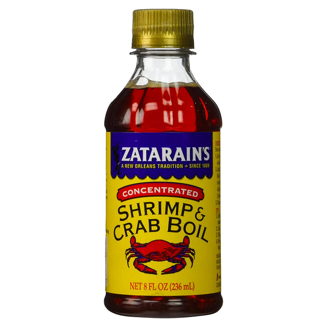 Zatarains Concentrated Shrimp & Crab Boil 8Oz