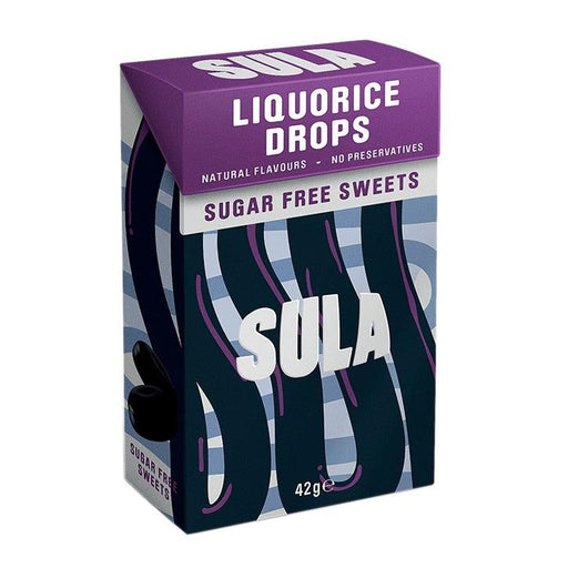Sula Liquorice Sugar Free 42G - World Food Shop