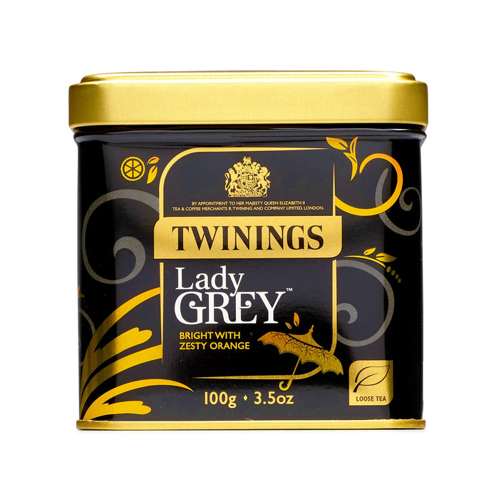 Twinings Lady Grey Loose Tea Tin 100G