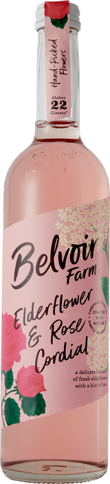 BELVOIR Elderflower & Rose Cordial 50CL