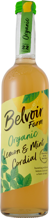 Belvoir Farm Organic Lemon & Mint Cordial 50CL