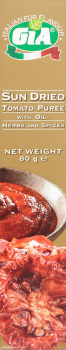 Gia Sun-Dried Tomato Puree Tube 80G
