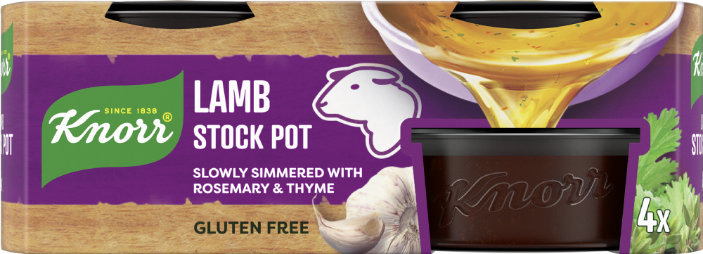 Knorr Lamb Stock Pot 4pack (112G)