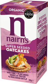 Nairn's Super Seeded Organic Oatcakes 200G