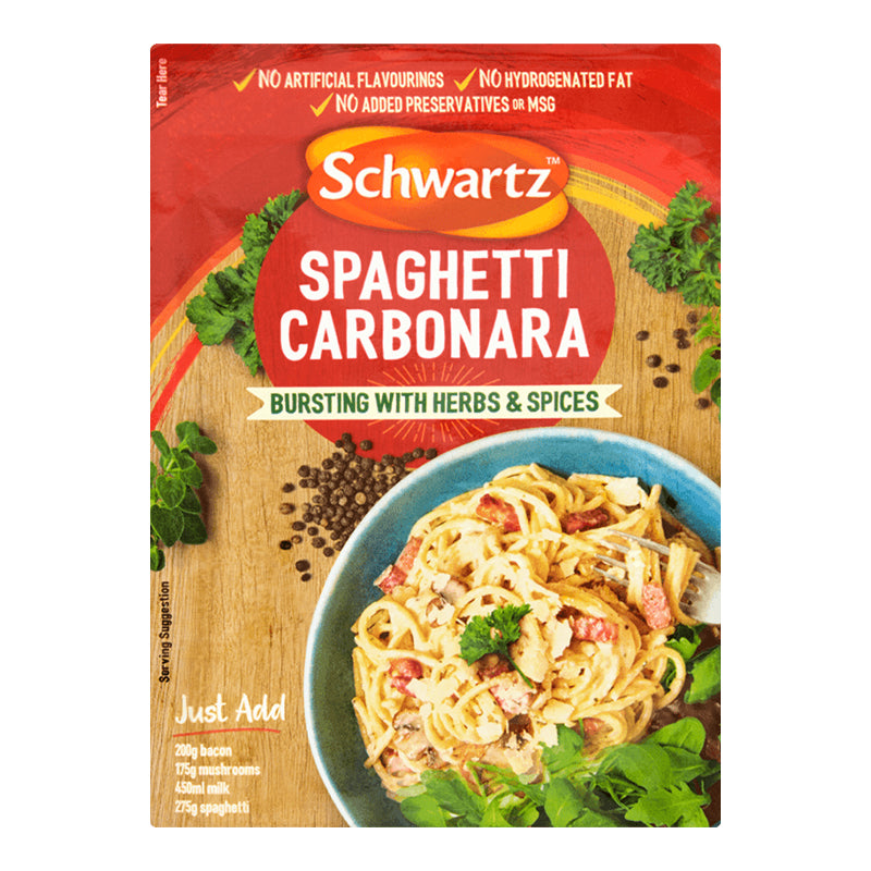 Schwartz Spaghetti Carbonara Mix 32G