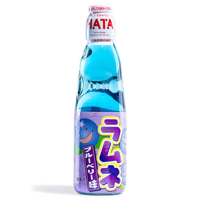 Hata Kosen Bottle Ramune Blueberry 200Ml