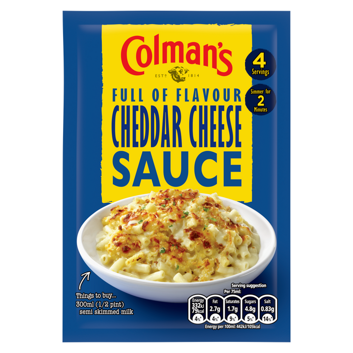Colman's Cheddar Cheese Sauce Mix 40G