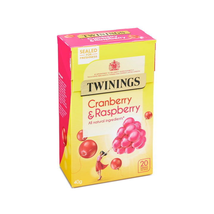 Twinings Cranberry & Raspberry 20 Teabags