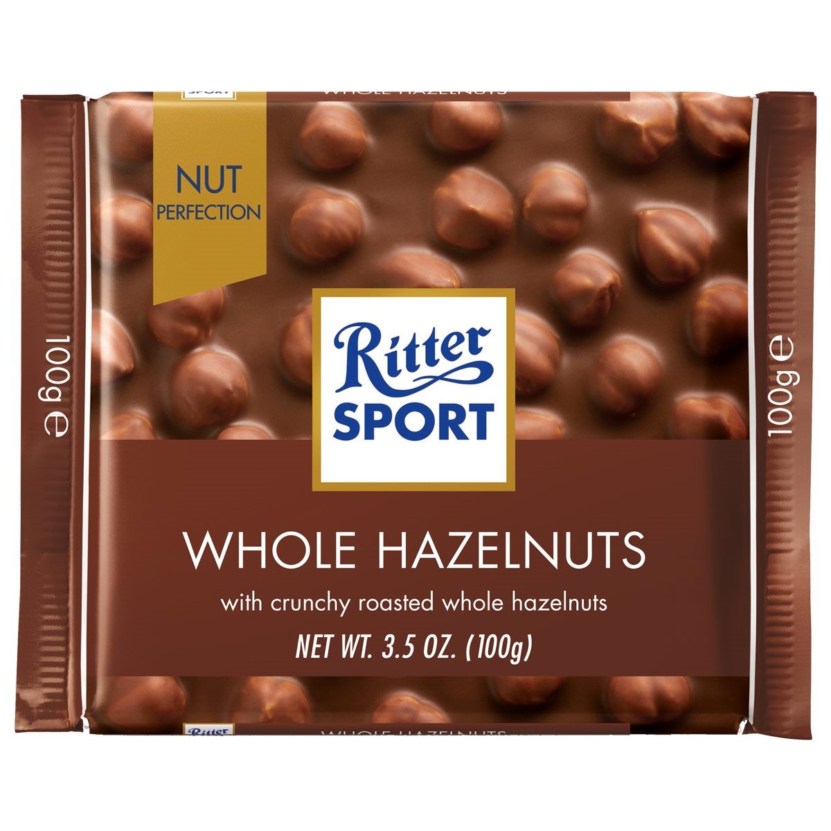 Ritter Sport Milk Whole Hazelnuts 100G