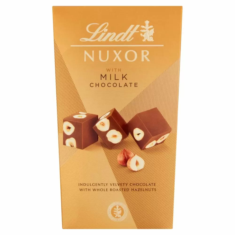 Lindt Nuxor Milk Chocolate And Hazelnuts Gift Box 165G
