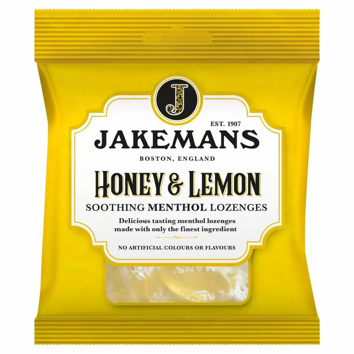 Jakemans Lozenges Honey & Lemon 73G
