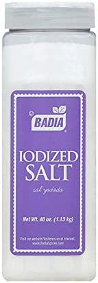 Badia Iodized Salt 1.13KG (40oz)