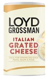 Loyd Grossman Italian Grated Cheese 80G - World Food Shop