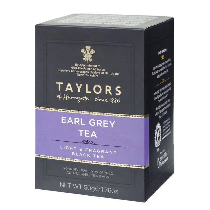 Taylors of Harrogate Earl Grey Teabags 20'S