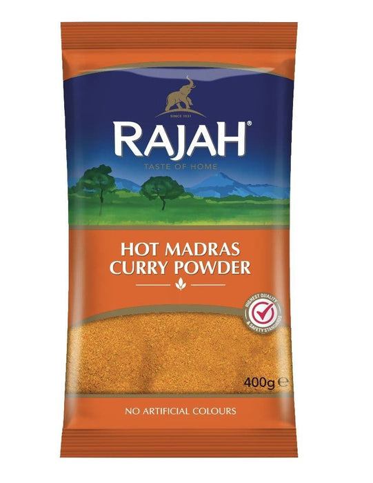 Rajah Hot Madras Curry Powder 400G