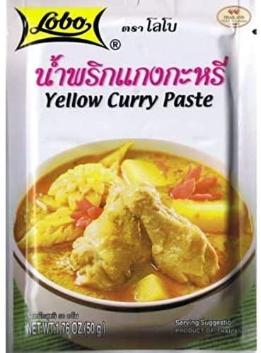 Lobo Yellow Curry Paste 50G - World Food Shop