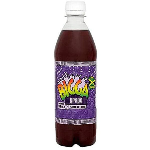 Bigga Grape Flavour Soft Drink 500Ml - World Food Shop