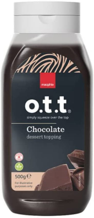 Macphie O.T.T Chocolate Dessert Topping 500G