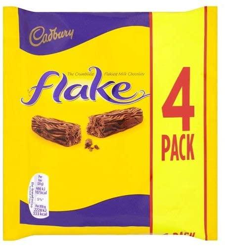 Cadburys Flake 4 Pack 80G - World Food Shop
